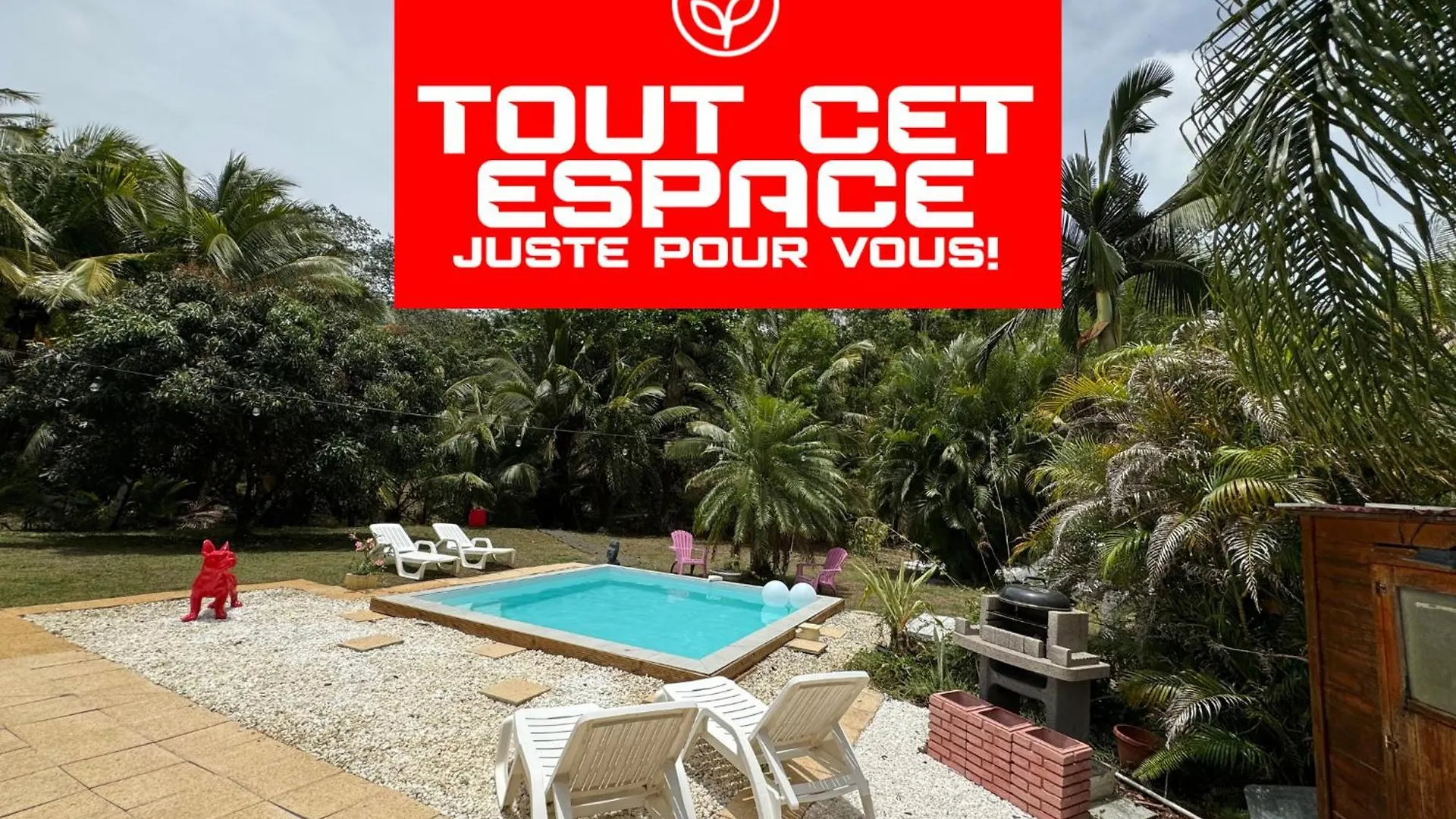 אכסניה Riviere-Salee Suite Lagoon Climatisee Avec Piscine, Spa Privatif